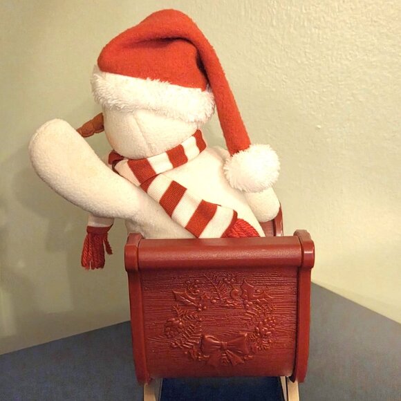 Hallmark Twinkling Sleigh Ride Snowmen 2016 Musical Motion Jingle Pals NWT - Picture 6 of 6